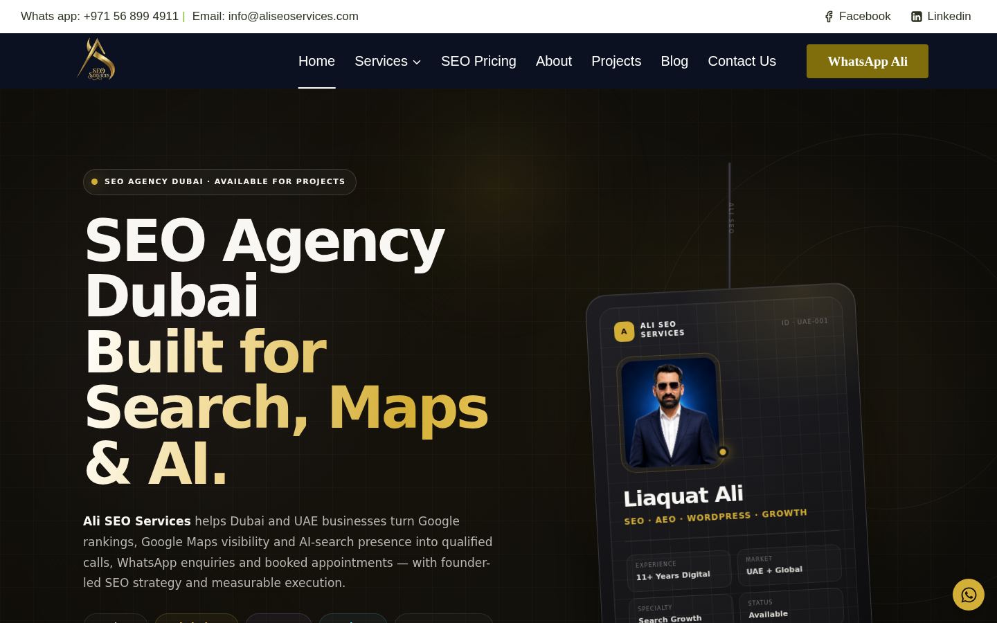 Ali SEO Services &middot; HOMEPAGE_SCREENSHOT