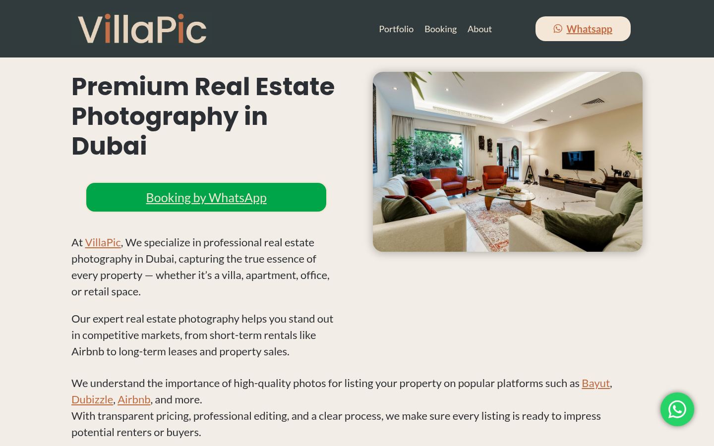 VillaPic &middot; HOMEPAGE_SCREENSHOT