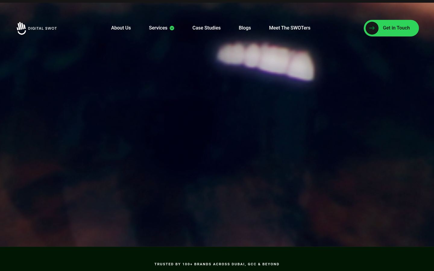 Digital SWOT MENA &middot; HOMEPAGE_SCREENSHOT