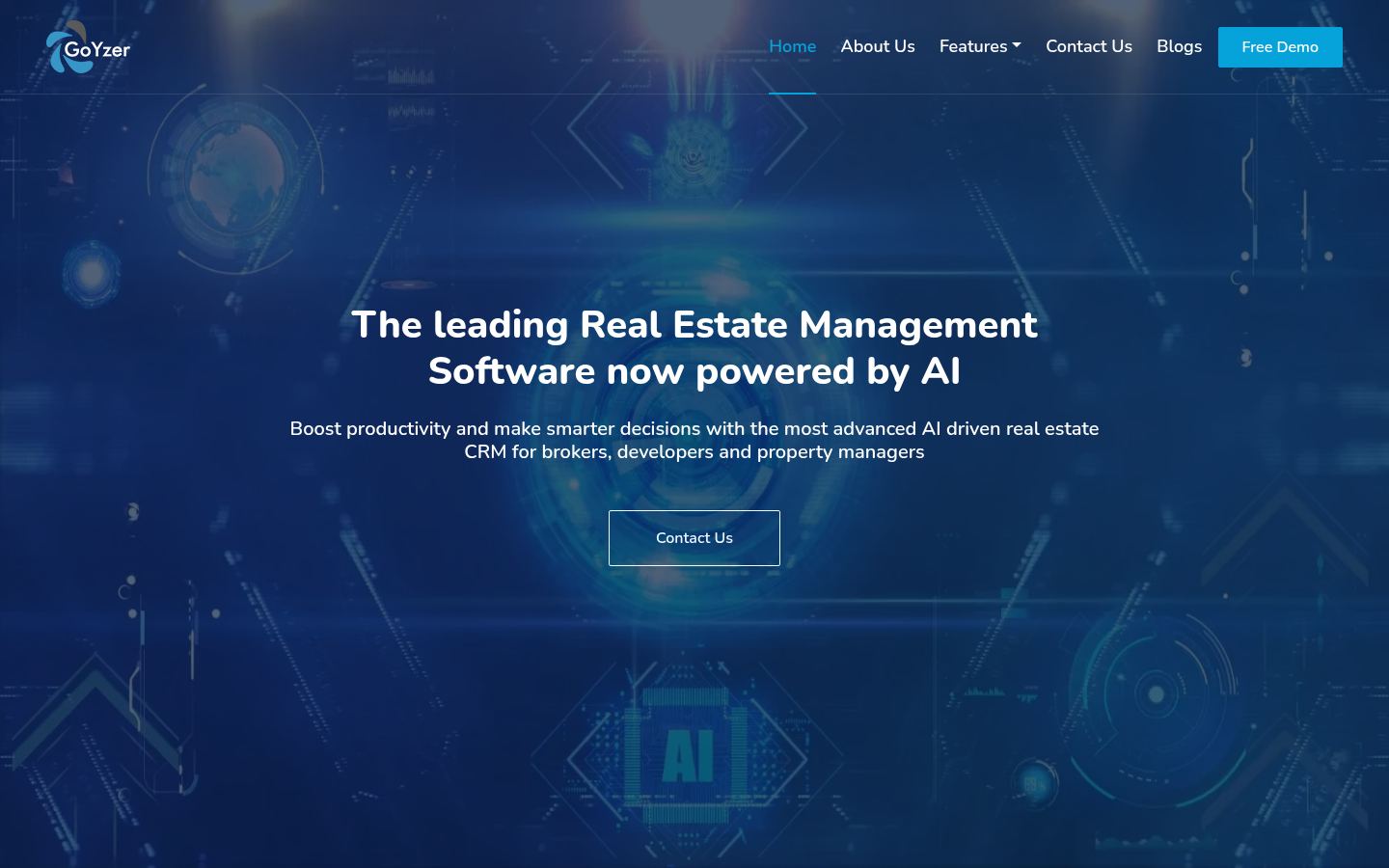 Goyzer &middot; HOMEPAGE_SCREENSHOT