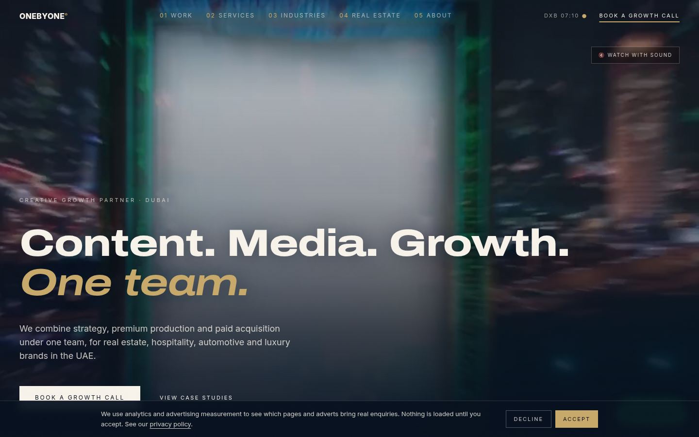 OneByOne &middot; HOMEPAGE_SCREENSHOT