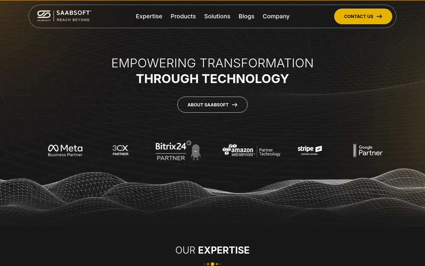 Saabsoft &middot; HOMEPAGE_SCREENSHOT
