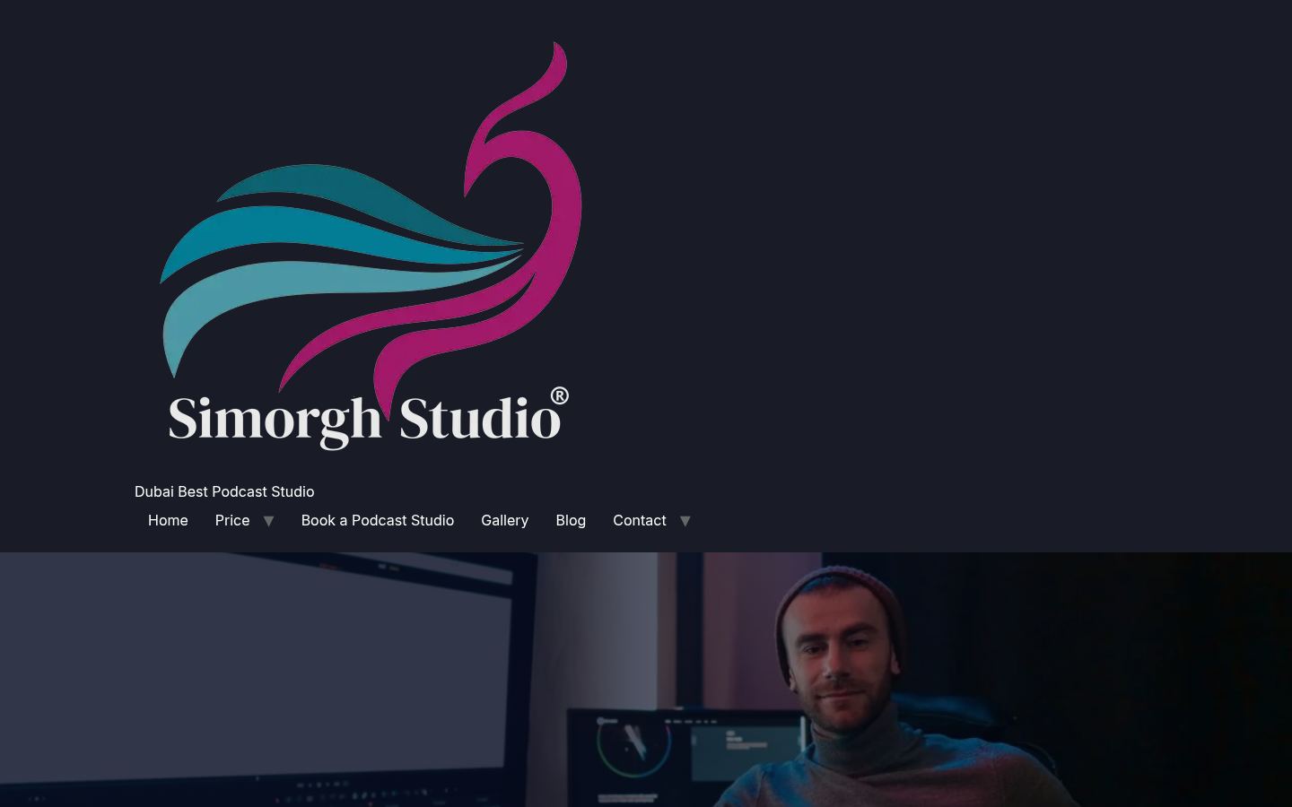 Simorgh Studio &middot; HOMEPAGE_SCREENSHOT