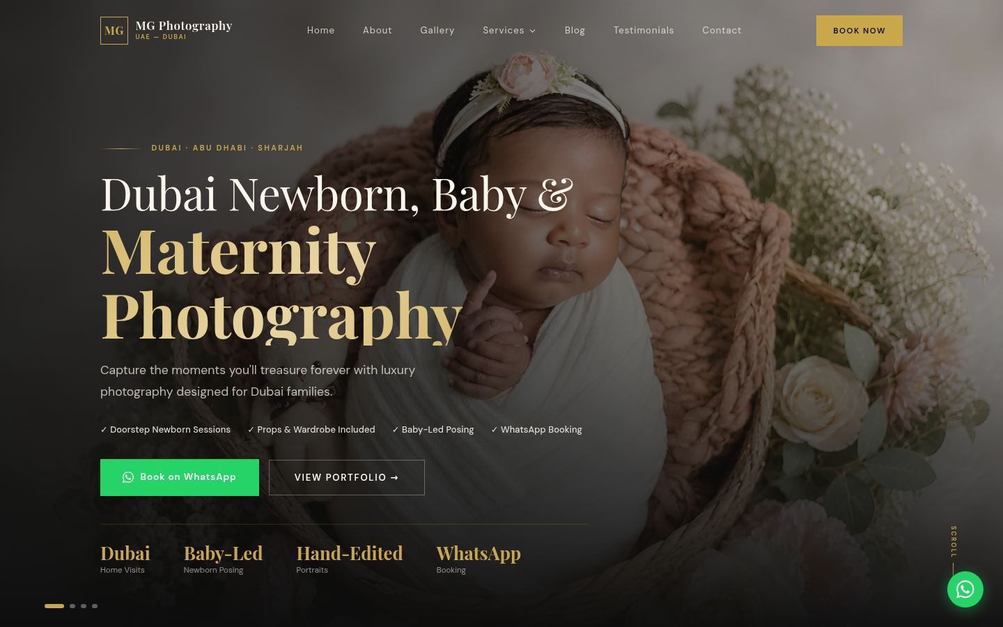MG Photography &middot; HOMEPAGE_SCREENSHOT